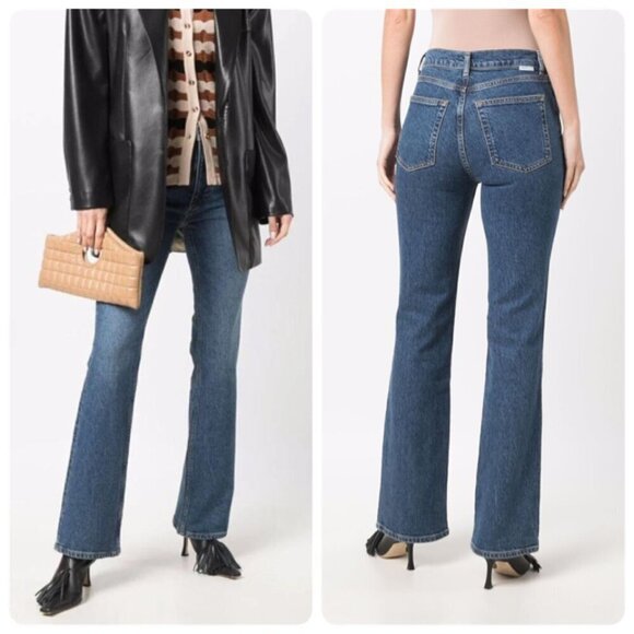 Boyish THE OLIVER Relaxed Bootcut Stretch Jeans Sz 26 in LOVE AFFAIR - Picture 1 of 12